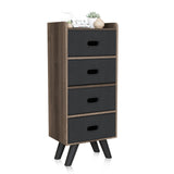 4 Drawer Fabric Dresser Storage Tower