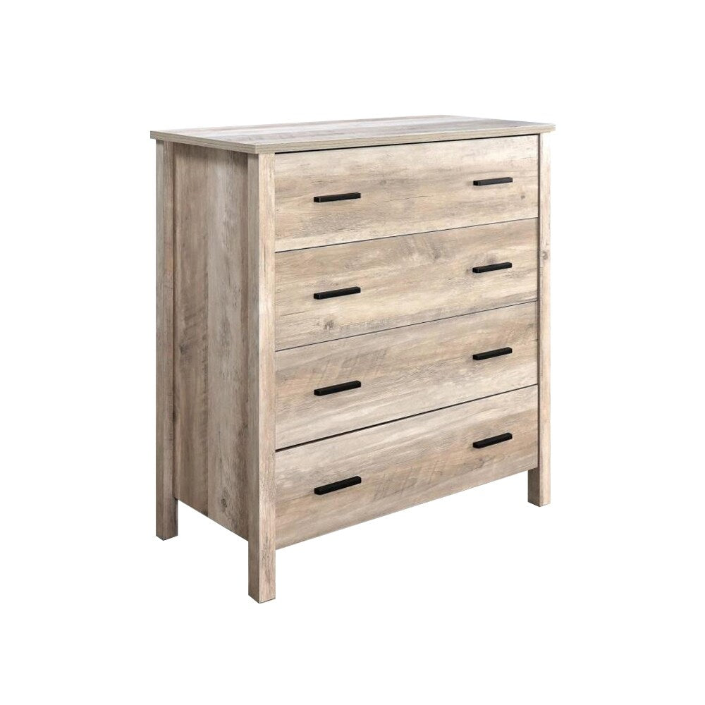 4 Drawers Wood Dresser
