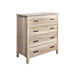4 Drawers Wood Dresser