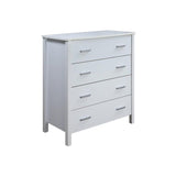4 Drawers Wood Dresser