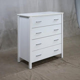 4 Drawers Wood Dresser