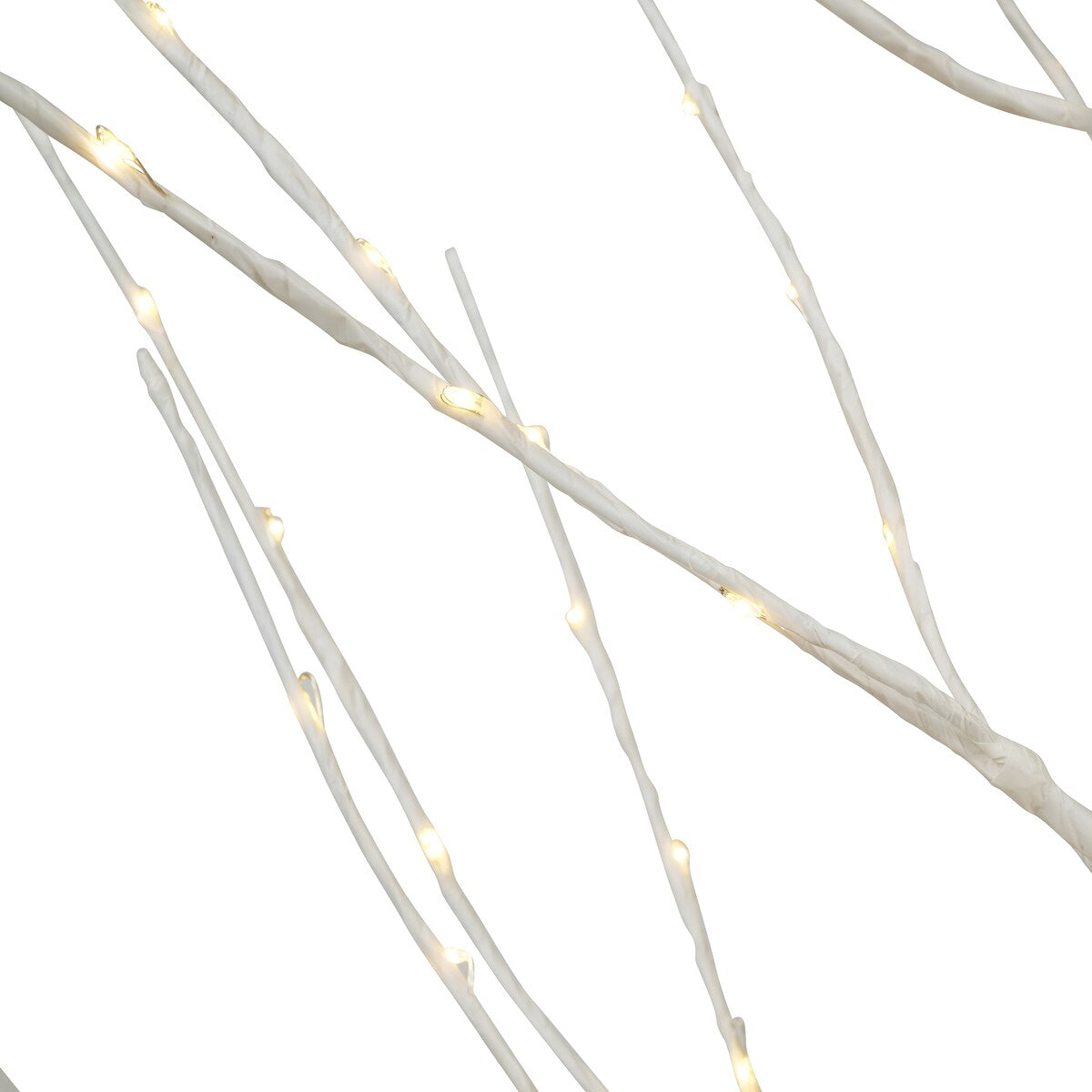 4 FT Copper Wire Birch Tree With 208 Warm White LEDs