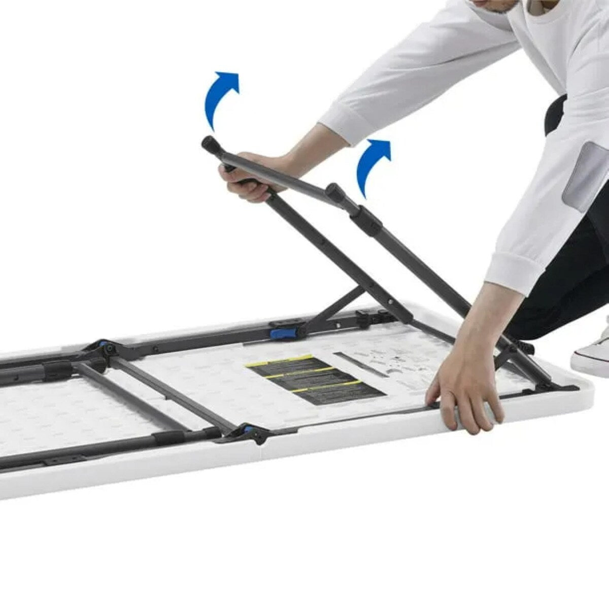 4 Ft Adjustable Height Premium Folding Table