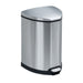 4 Gallon Step Open Trash Can, Small Stainless Steel Garbage Can