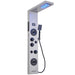 4-Jet LED Shower Panel with Heavy Rain Shower