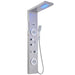 4-Jet LED Shower Panel with Heavy Rain Shower