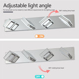 4-Lights Acrylic Bathroom Vanity Light