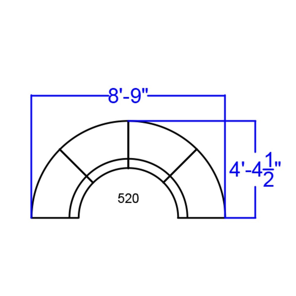 4 PC LeatherSoft Modular Reception Configuration w/Taut Back &Seat - 105"W x 25.25" - 52.5"D x 27"H