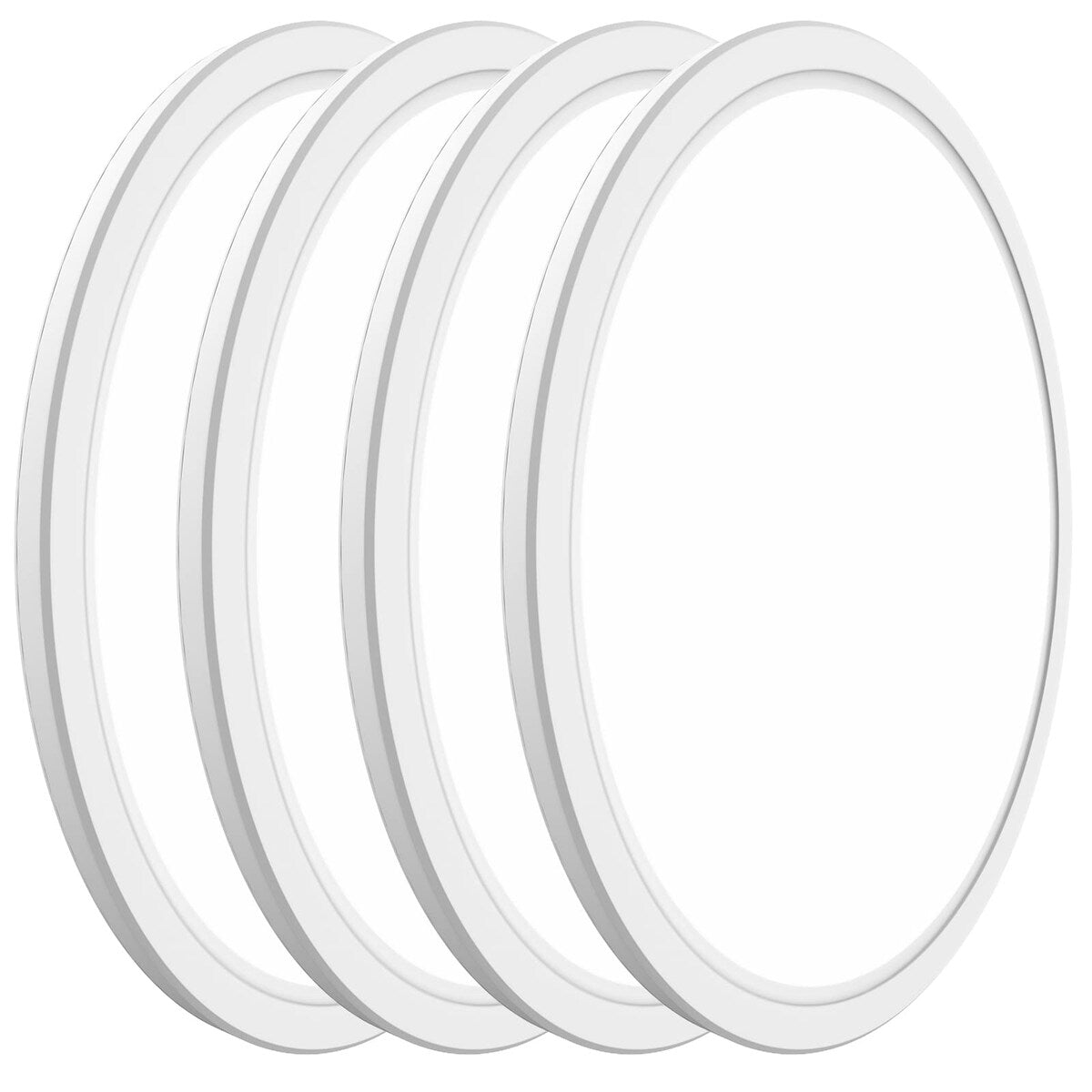 4 Pack LED Flush Mount Ceiling Light, 28W 3200LM Super Bright Close to Ceiling Light Fixture