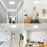 4 Pack LED Flush Mount Ceiling Light, 28W 3200LM Super Bright Close to Ceiling Light Fixture