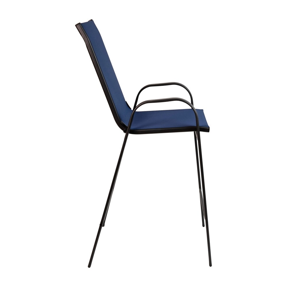 4 Pack Outdoor Barstools with Flex Comfort Material - Patio Stool