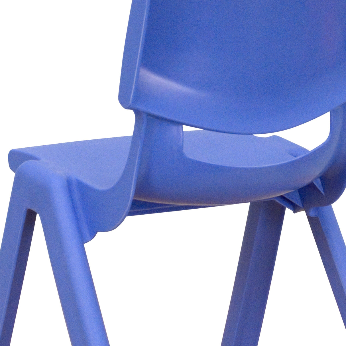 4 Pack Plastic Stackable Pre-K/School Chairs with 10.5"H Seat