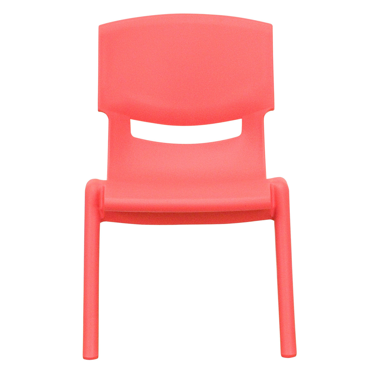 4 Pack Plastic Stackable Pre-K/School Chairs with 10.5"H Seat