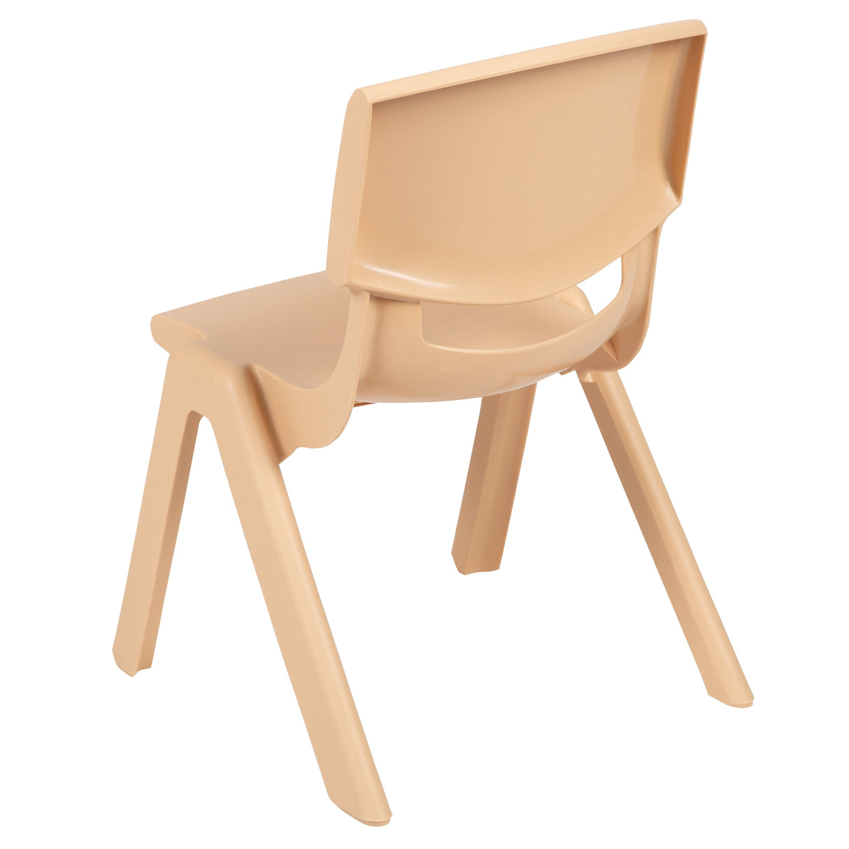 4 Pack Plastic Stackable Pre-K/School Chairs with 10.5"H Seat