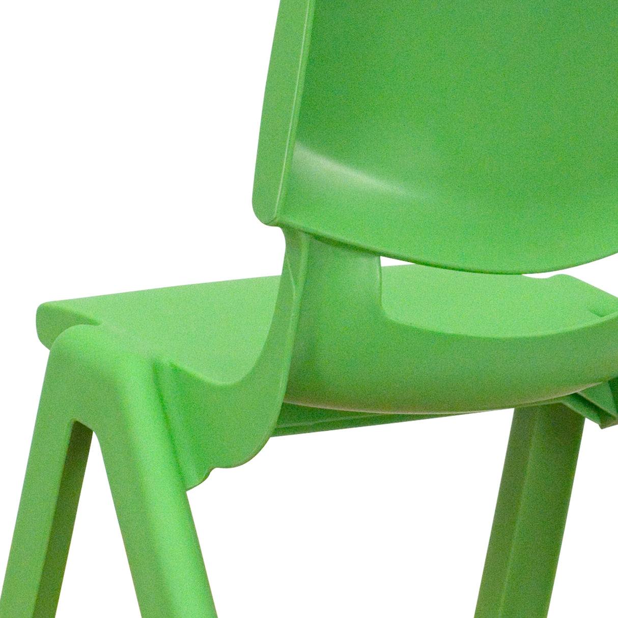 4 Pack Plastic Stackable Pre-K/School Chairs with 10.5"H Seat
