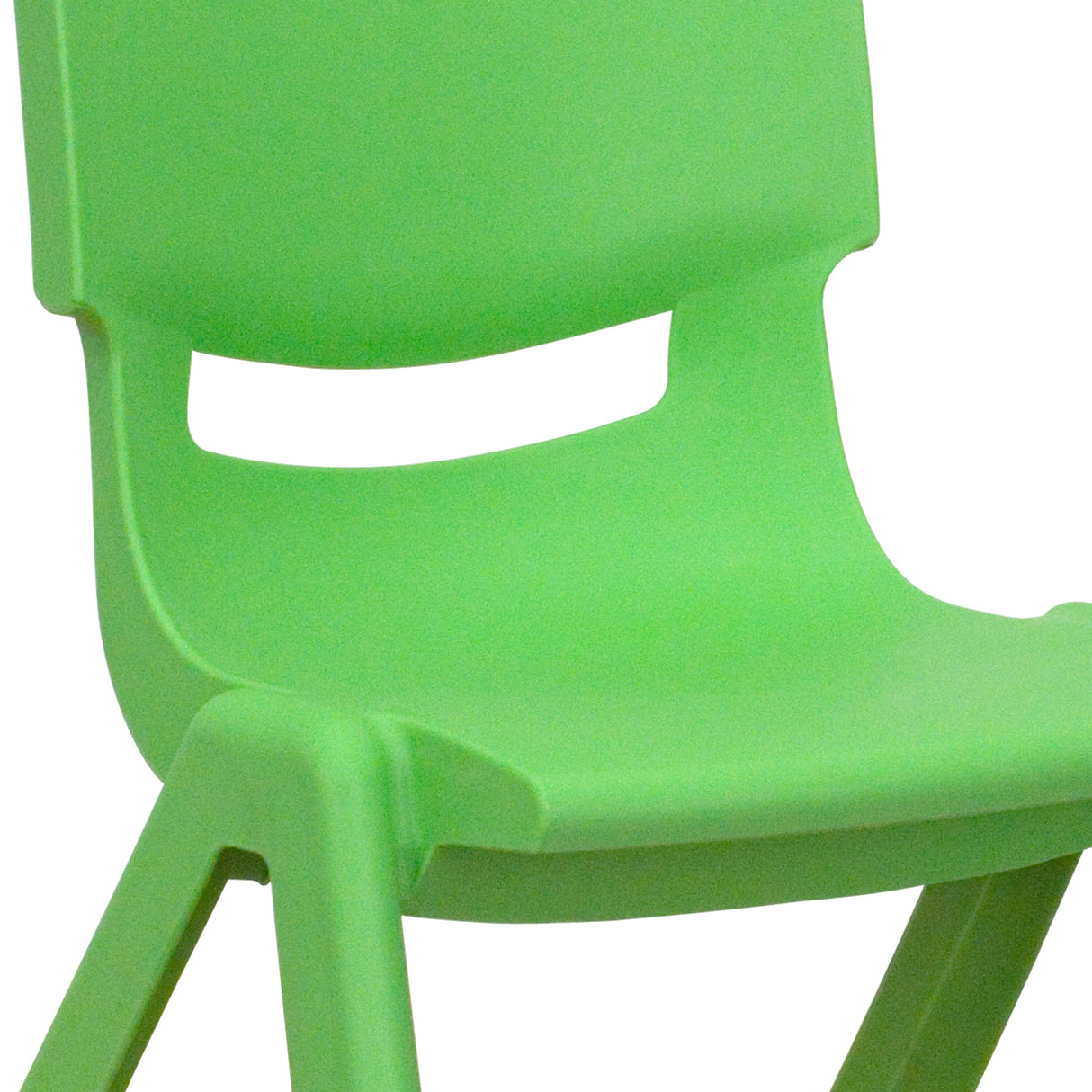 4 Pack Plastic Stackable Pre-K/School Chairs with 10.5"H Seat