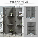 4-Panel Folding Room Divider