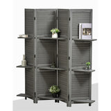 4-Panel Folding Room Divider
