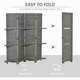 4-Panel Folding Room Divider