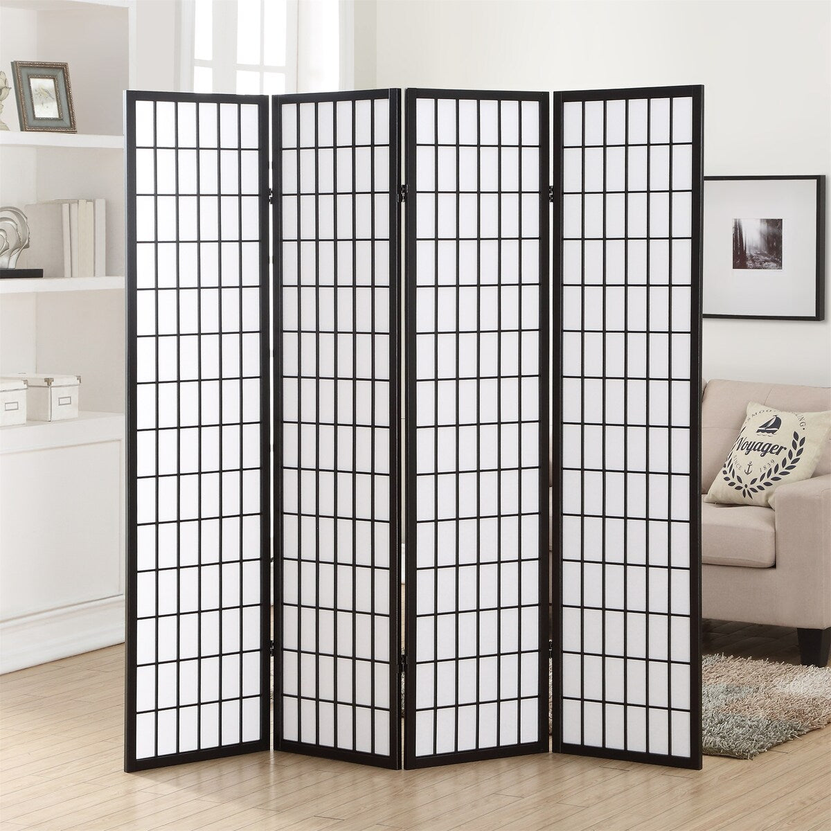 4 Panel Room Divider