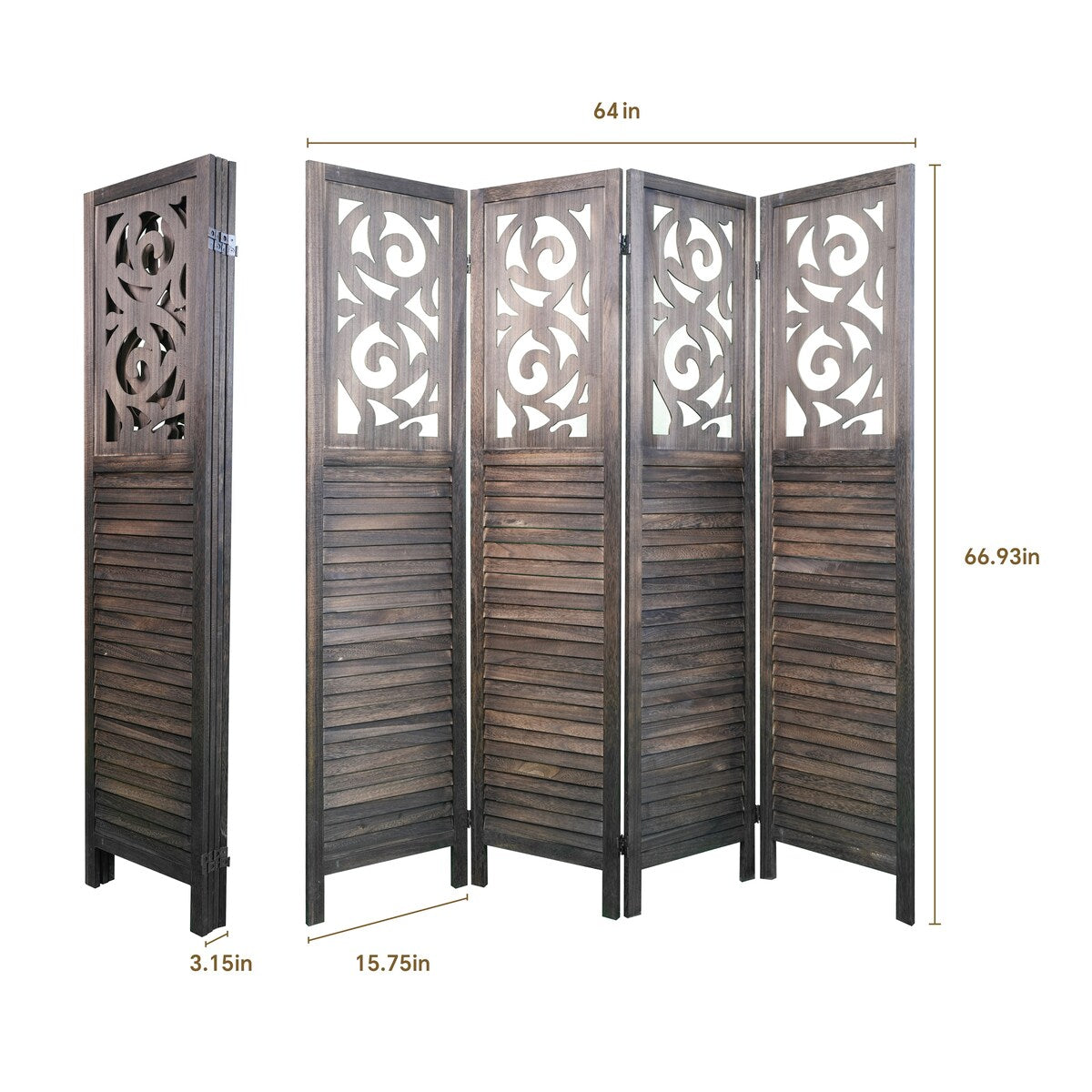4 Panel Room Dividers