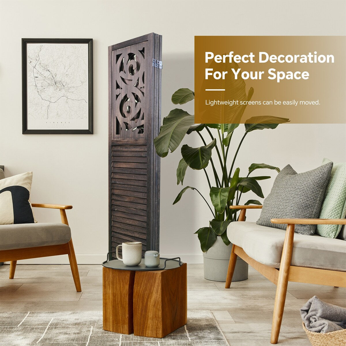 4 Panel Room Dividers