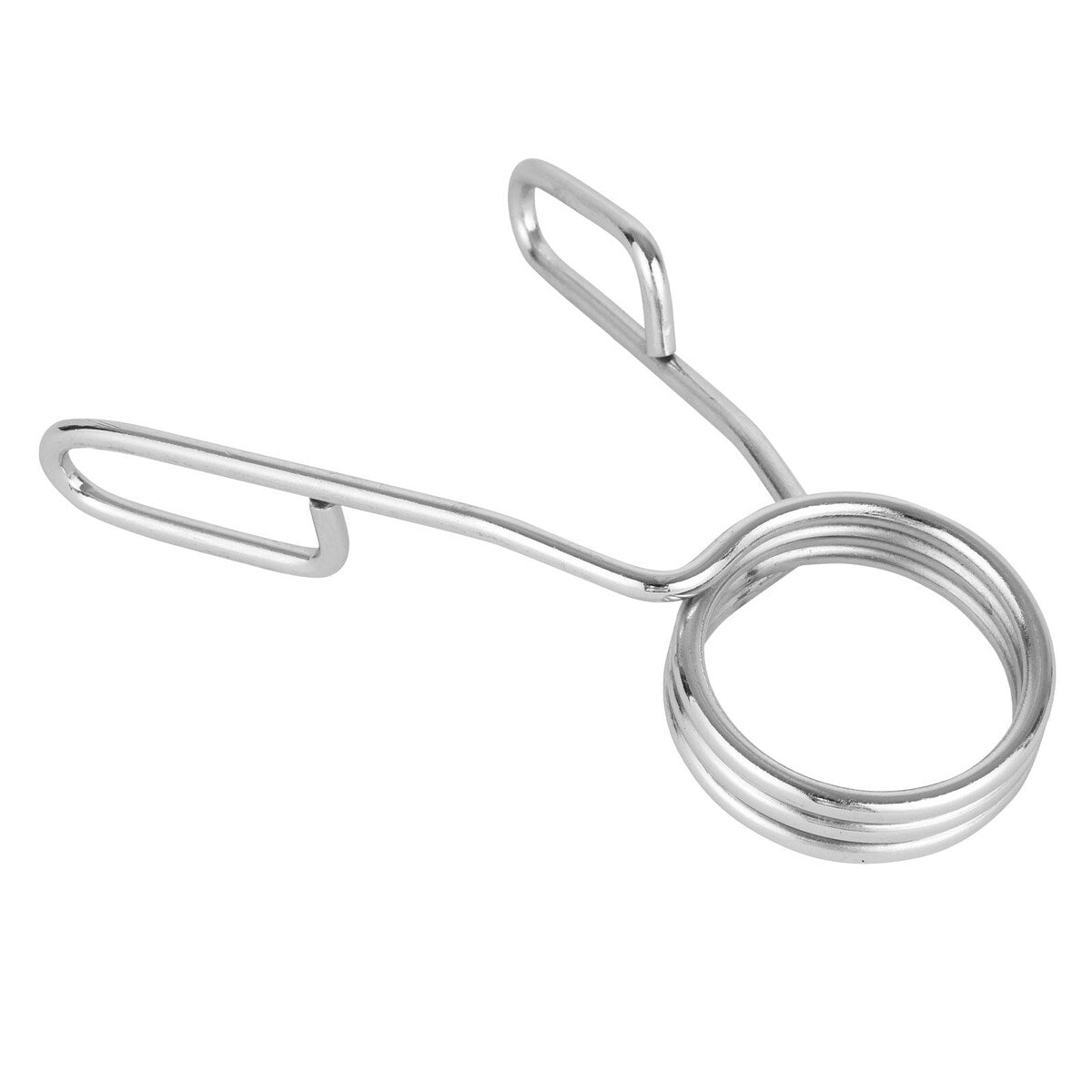 4 Pcs Stainless Steel Barbell Collars For 2 Inch Barbell Clamp Collar Weightlifting Accessory - Clear
