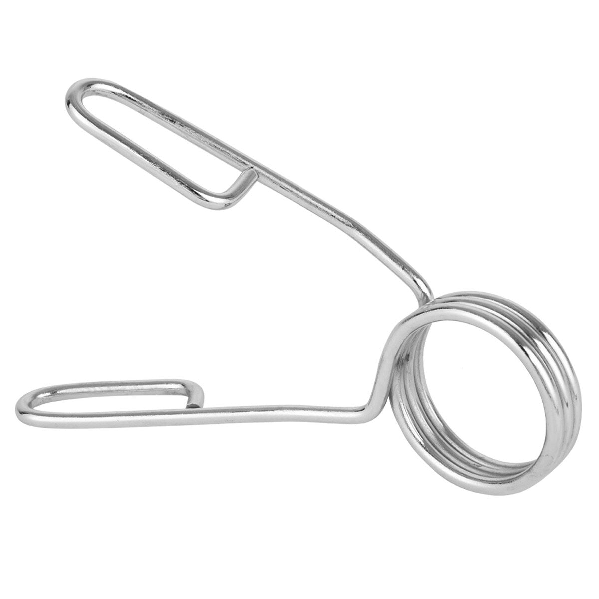 4 Pcs Stainless Steel Barbell Collars For 2 Inch Barbell Clamp Collar Weightlifting Accessory - Clear