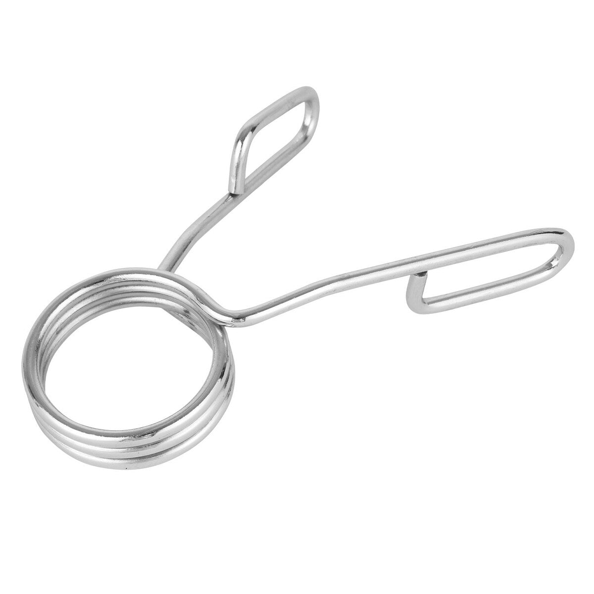 4 Pcs Stainless Steel Barbell Collars For 2 Inch Barbell Clamp Collar Weightlifting Accessory - Clear