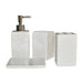 4 Piece Ceramic Modern Bathroom Accessory Set