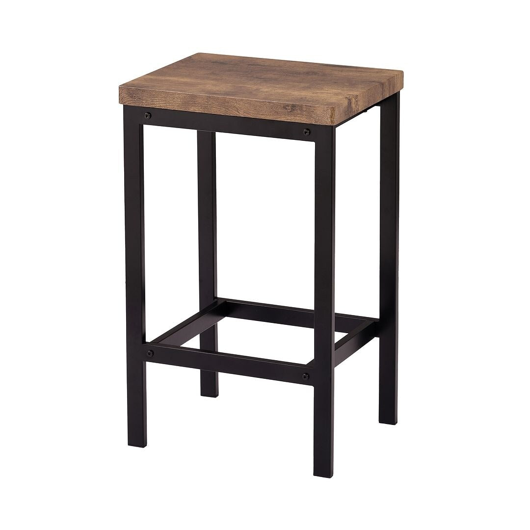 4 Piece Counter Height Dining Table Set - 60.2" Rectangle Bar Pub Table with 3 Stools