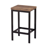 4 Piece Counter Height Dining Table Set - 60.2" Rectangle Bar Pub Table with 3 Stools
