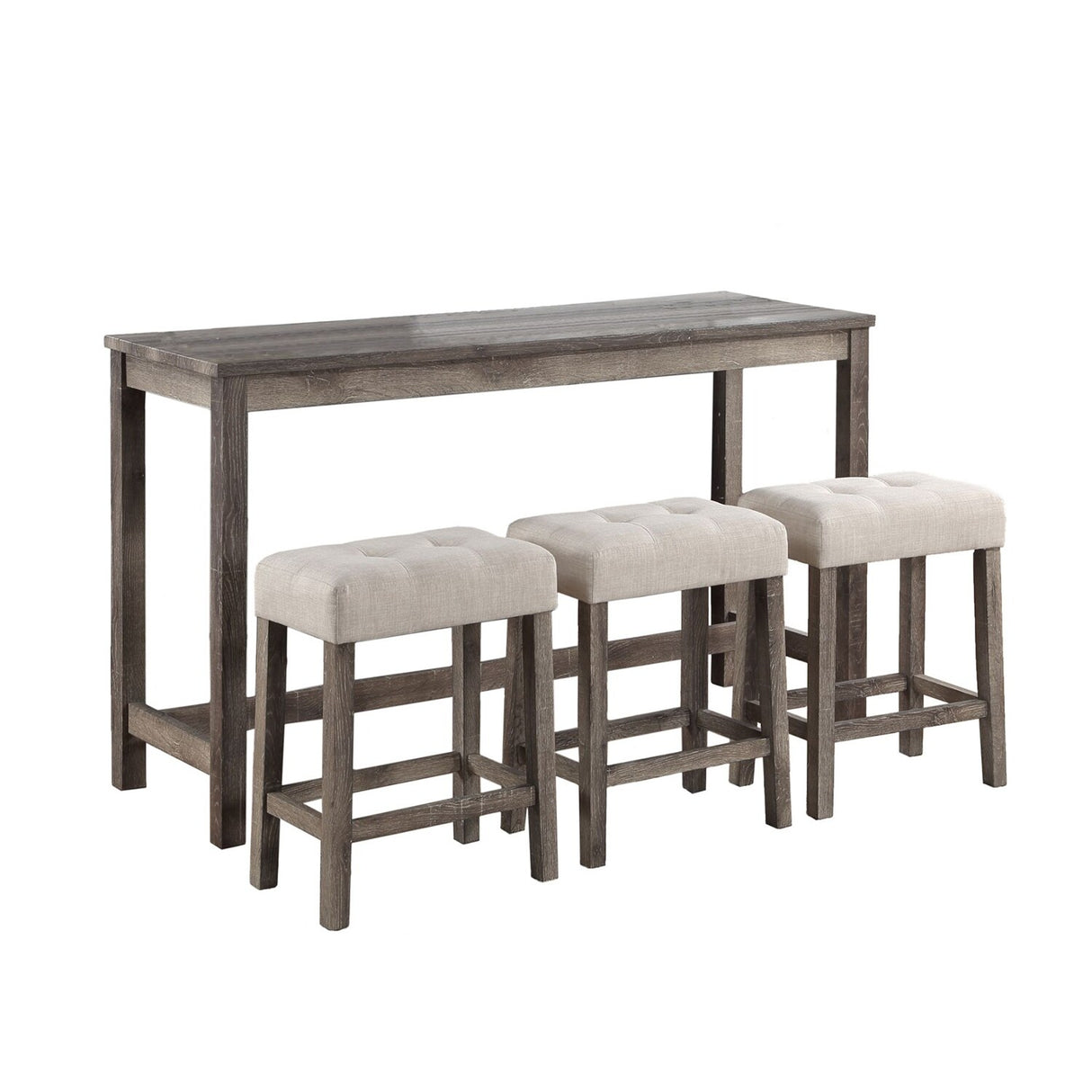 4 Piece Counter Height Table Set