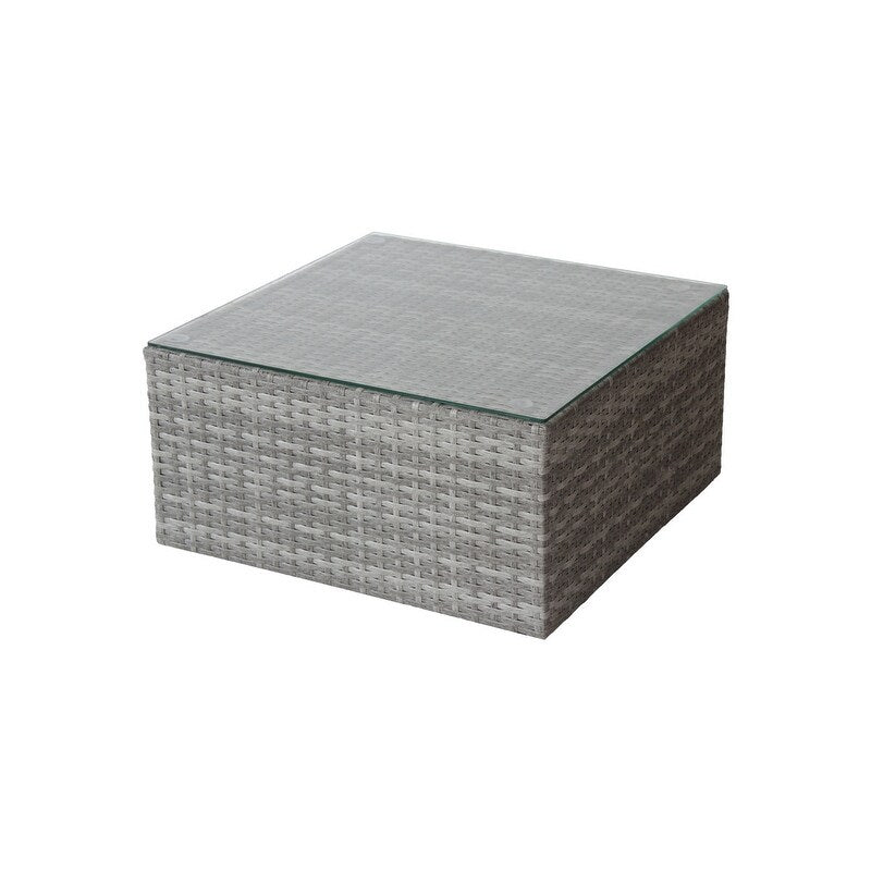 4 Piece Patio Conversation Set with Coffee Table