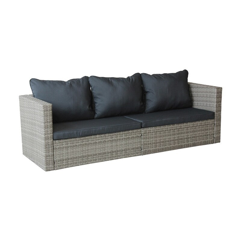 4 Piece Patio Conversation Set with Coffee Table