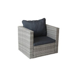 4 Piece Patio Conversation Set with Coffee Table