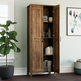 4-Shelf Storage Cabinet Wardrobe with 2 Drawer