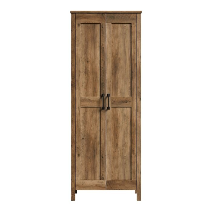 4-Shelf Storage Cabinet Wardrobe with 2 Drawer