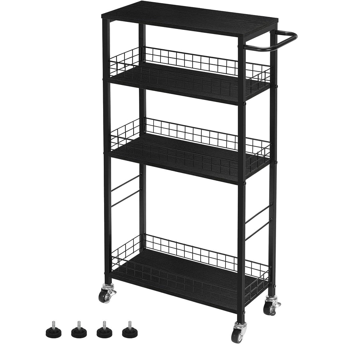 4 Tier Kitchen Storage Cart