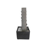 4 Tiered Cascading Tabletop Water Fountain with LED Lights