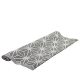 Basic Luxury Gray and White Area Rug - 4' x 6'