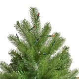 4.5-foot Mixed Spruce Pre-Lit String Light or Unlit Hinged Artificial Christmas Tree by Christopher Knight Home