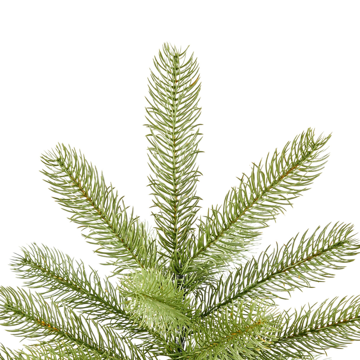 4.5-foot Mixed Spruce Pre-Lit String Light or Unlit Hinged Artificial Christmas Tree by Christopher Knight Home