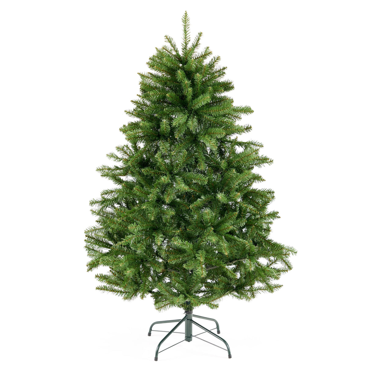 4.5-foot Norway Spruce Pre-Lit String Light or Unlit Hinged Artificial Christmas Tree by Christopher Knight Home