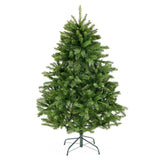 4.5-foot Norway Spruce Pre-Lit String Light or Unlit Hinged Artificial Christmas Tree by Christopher Knight Home