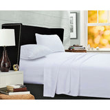 400 Thread Count Cotton Deep Pocket Bed Sheet Set with Oversize Flat