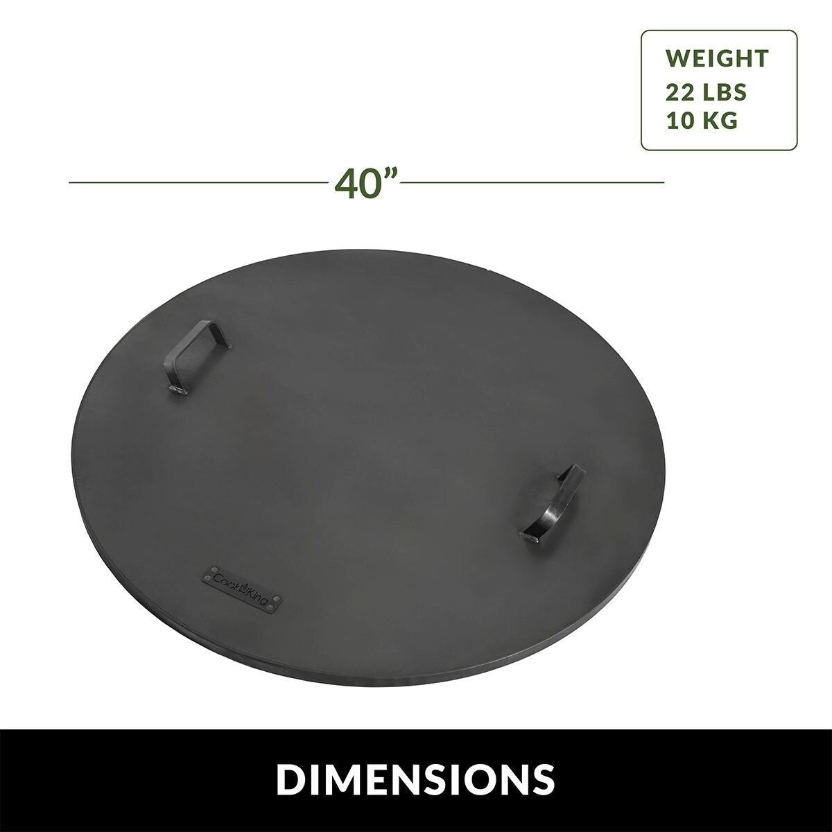 40" Cover Lid for Outdoor Fire Pits and Paver Fire Pits