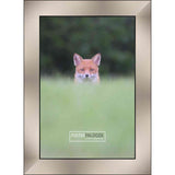 40x20 Contemporary Pewter Complete Wood Panoramic Frame with UV Acrylic, Foam Board Backing, & Hardware