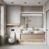 40x28 Inch Anti-Fog Dimmable Single touch mark Bathroom Vanity Mirror - 40*28in