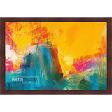 40x30 Traditional Mahogany Wood Picture Frame - Complete with Frame Grade Acrylic, Backing, and Hardware